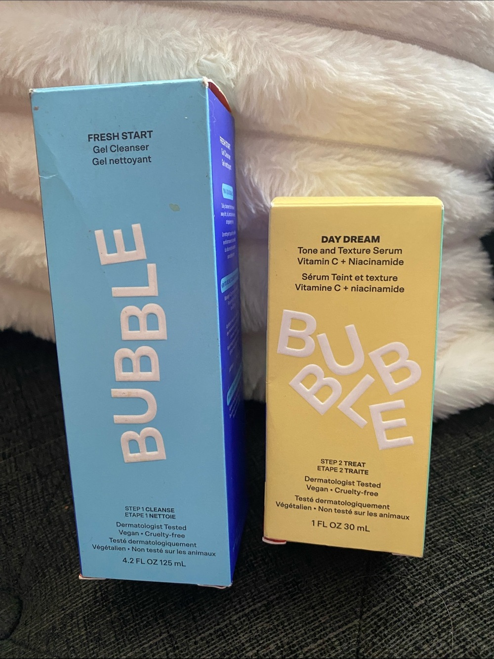 Bubble Day Dream Tone & Texture Serum Vitamin C + Niacinamide — Yellow